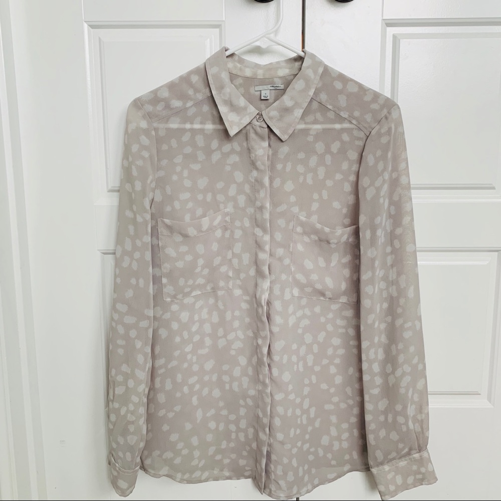 Halogen Button Down Top - image 8